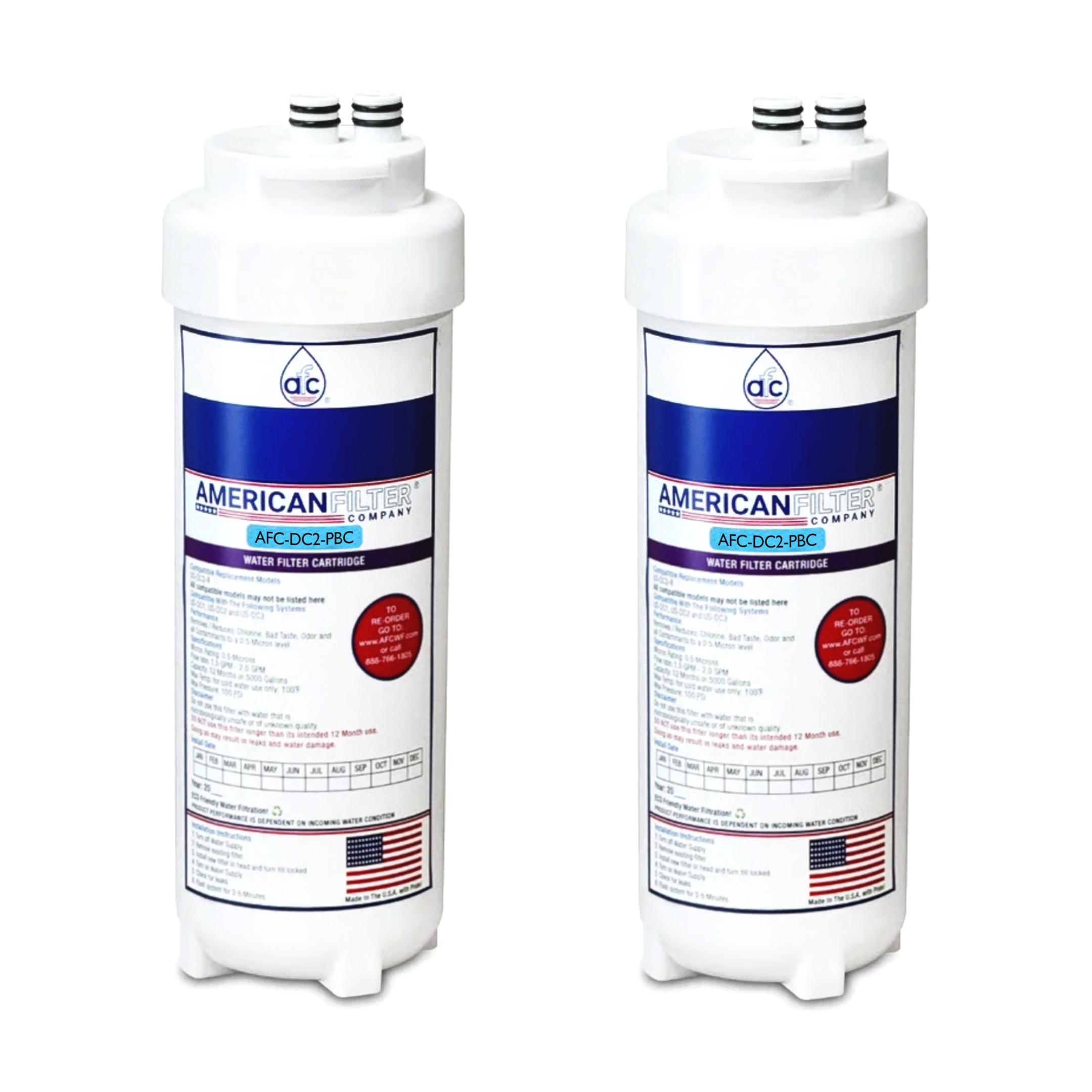 AFC™ # AFC-DC2-PBC, Compatible with Culligan® PB-DC2R-C Filter Cartridge for PB-DC2-C system -Made in U.S.A.